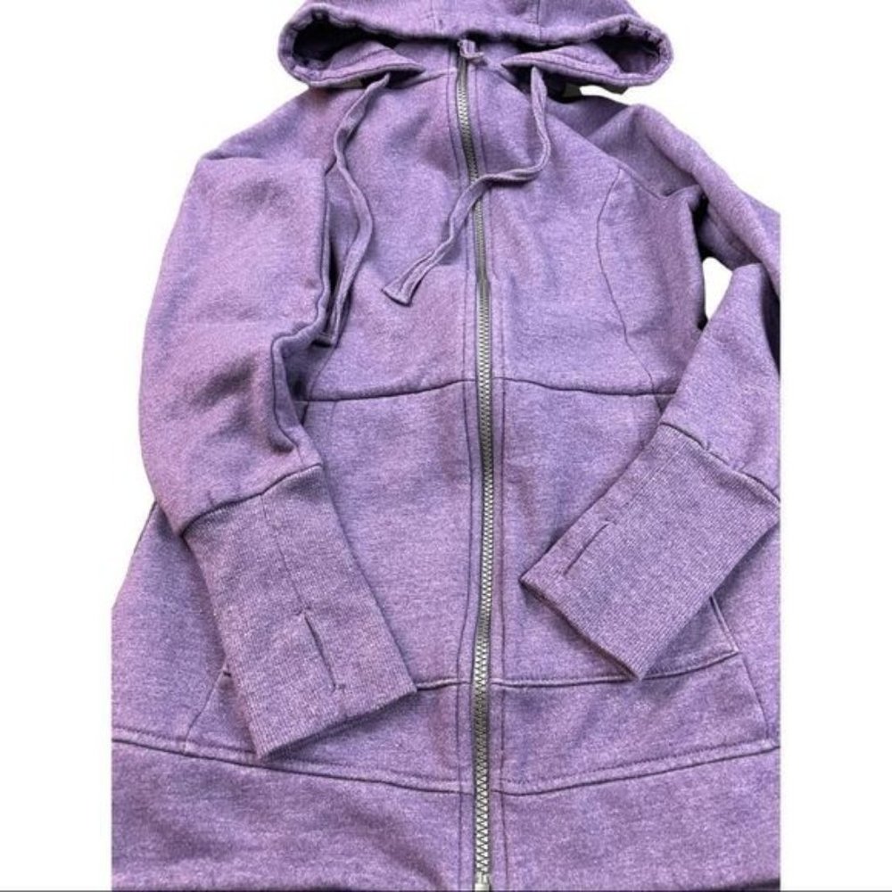 Mondetta Zipper Hoodie Womans Purple Size XS